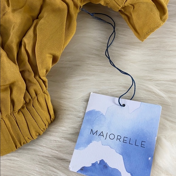 Revolve Majorelle Smock Square Neck Layla Crop Top - Picture 6 of 7